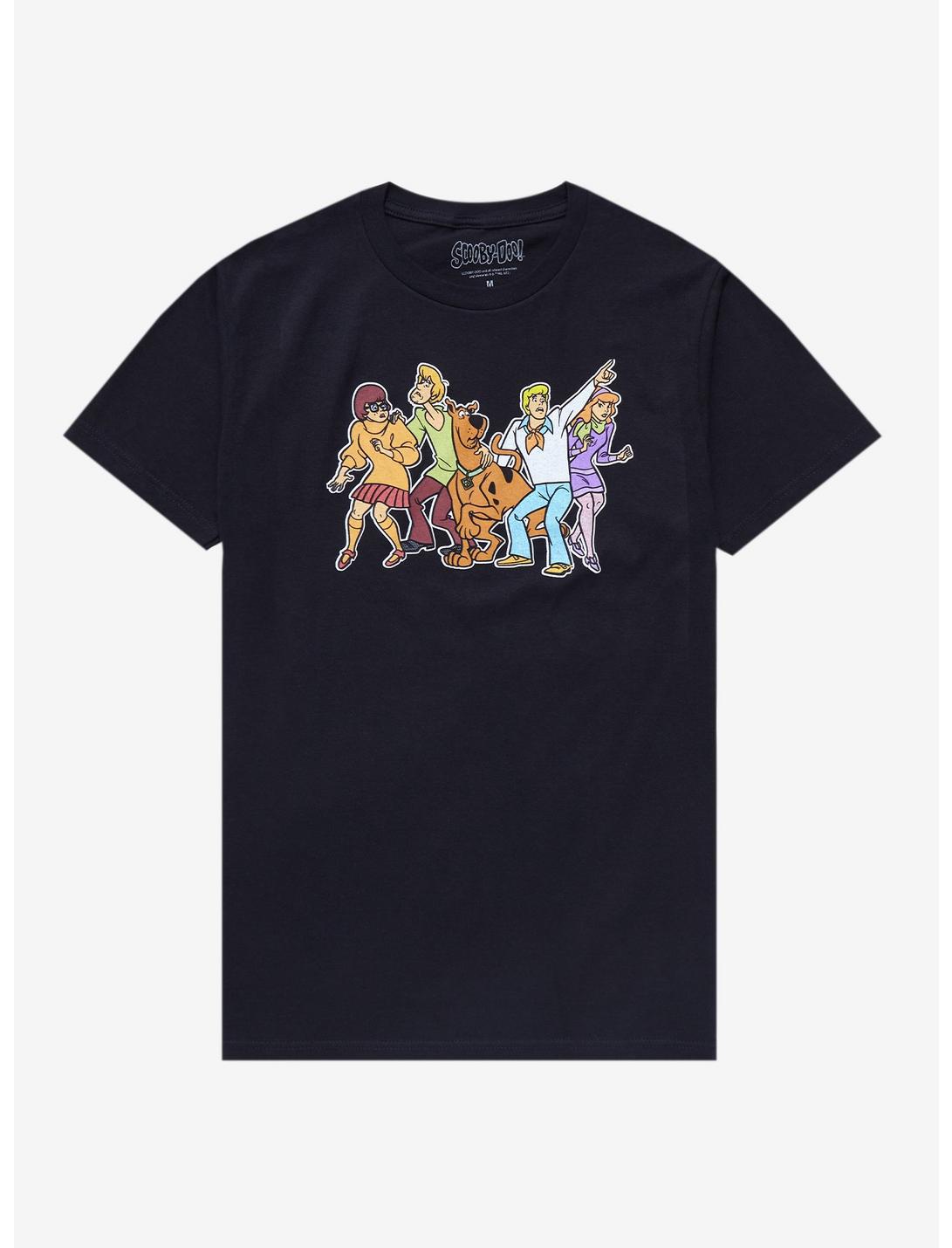 Scooby-Doo! Gang Line-Up T-Shirt, BLACK, hi-res
