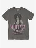 Whitney Houston I Wanna Dance With Somebody Boyfriend Fit Girls T-Shirt, CHARCOAL, hi-res