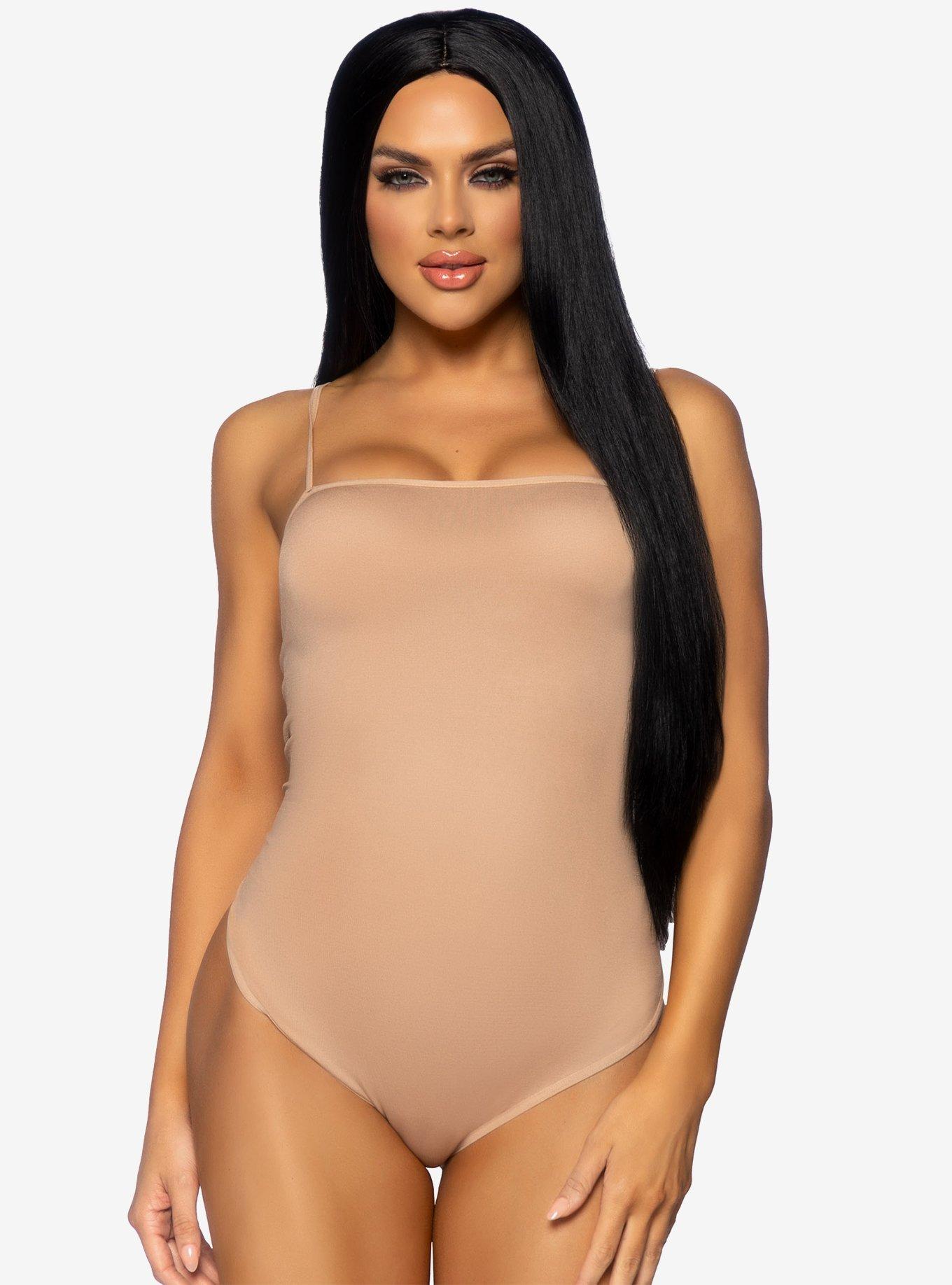 Long Straight Center Part Wig, , hi-res