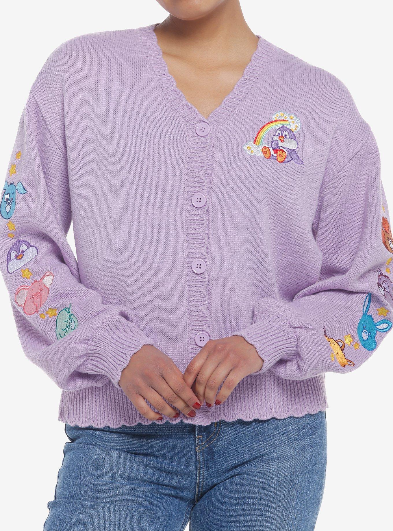 Care Bears Cousins Lavender Skimmer Cardigan, PURPLE, hi-res