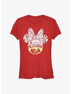 Disney Minnie Mouse Alegria Joy in Spanish Ears Girls T-Shirt, , hi-res