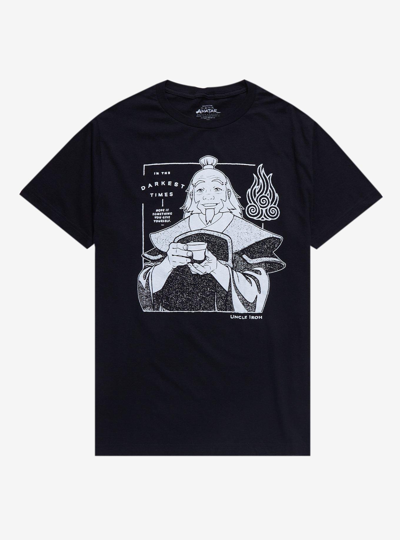 Avatar: The Last Airbender Uncle Iroh Tea T-Shirt, BLACK, hi-res view 1