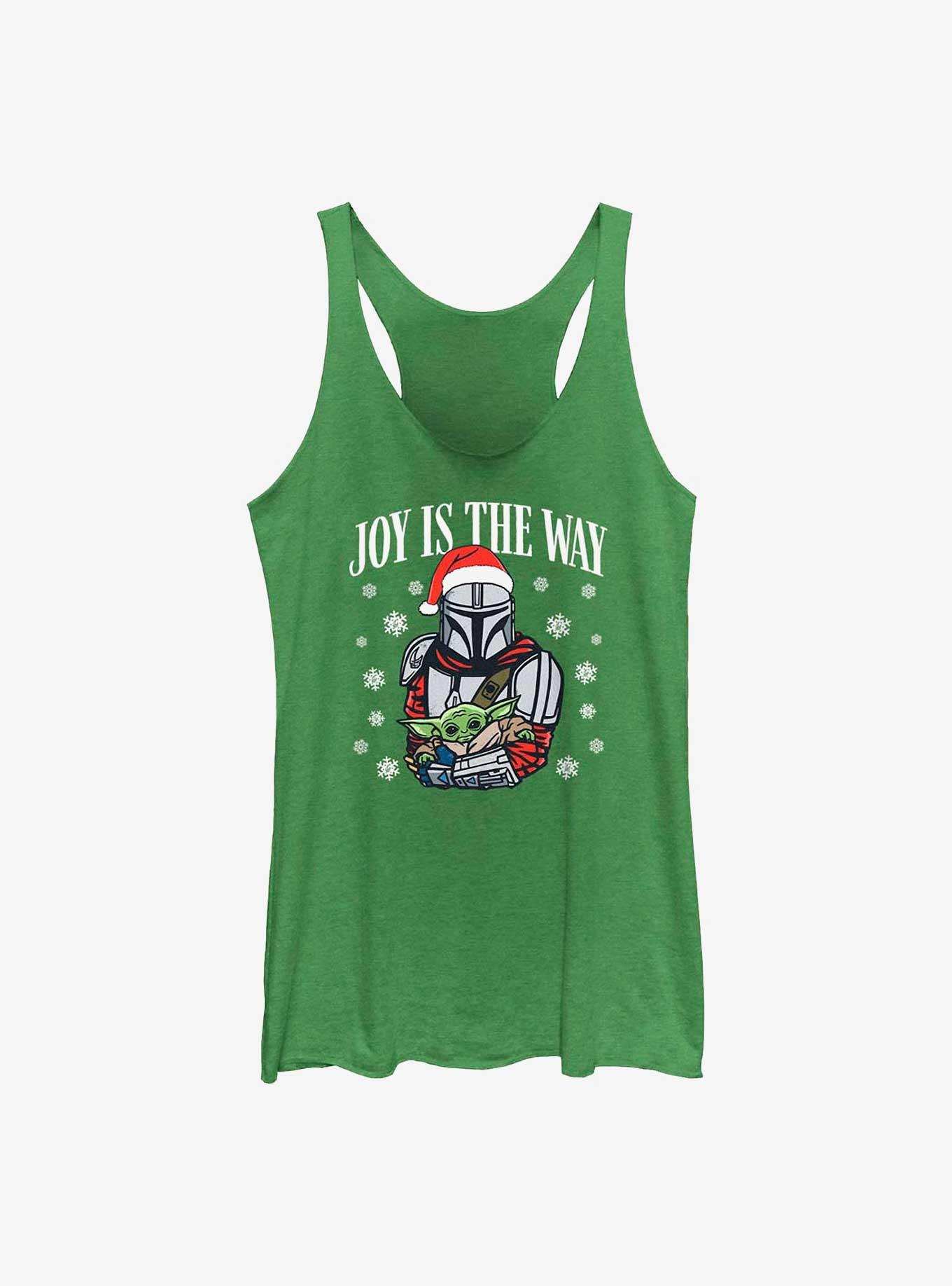 Star Wars The Mandalorian Joy Is The Way Girls Tank, ENVY, hi-res