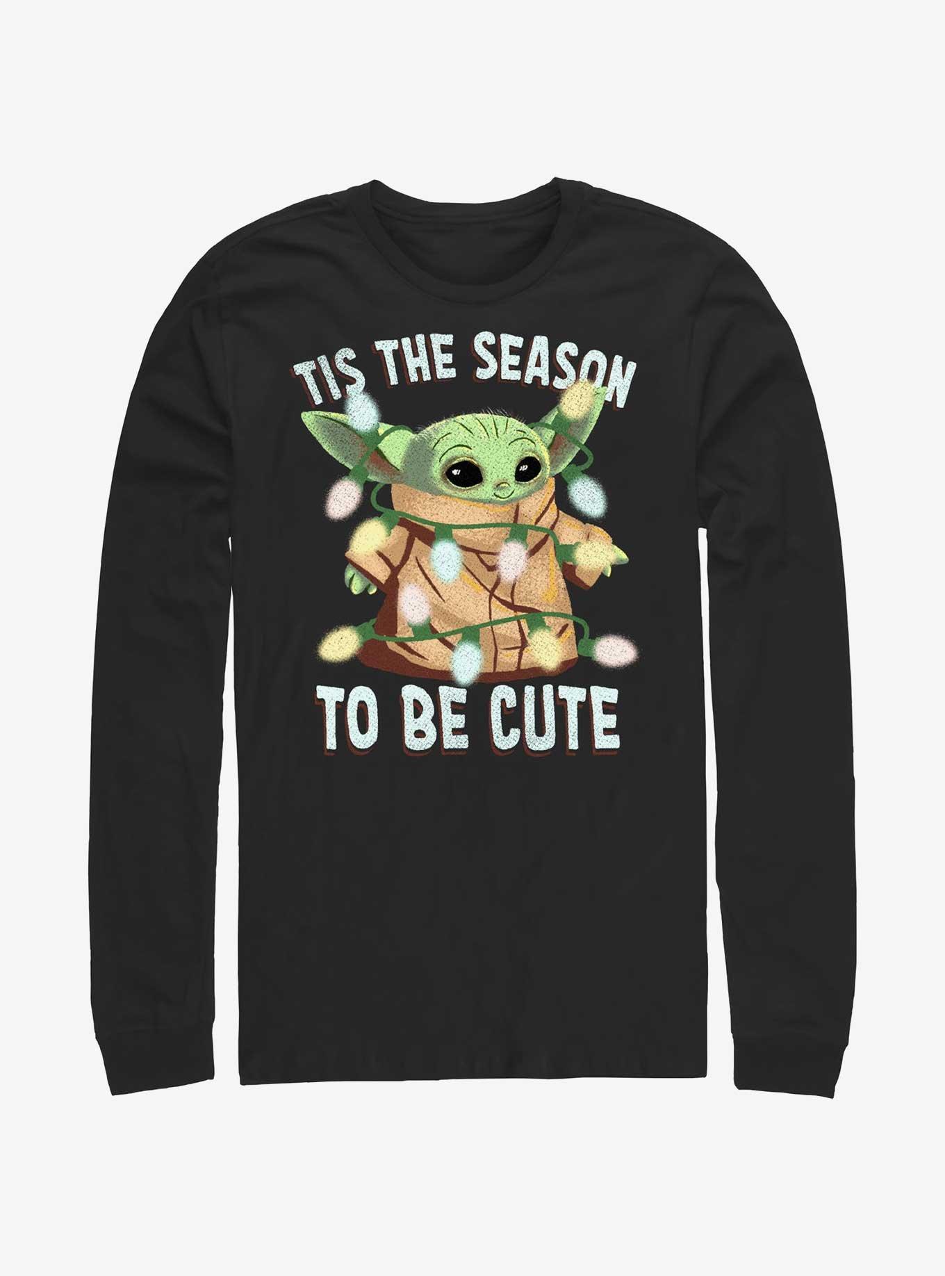 Star Wars The Mandalorian Grogu To Be Cute Long-Sleeve T-Shirt