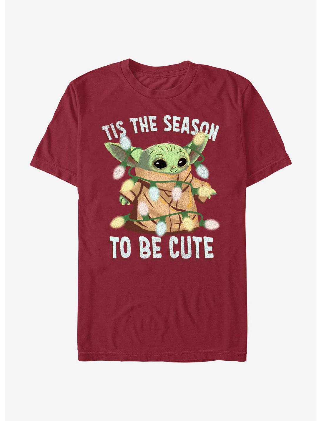 Star Wars The Mandalorian Grogu To Be Cute T-Shirt, CARDINAL, hi-res