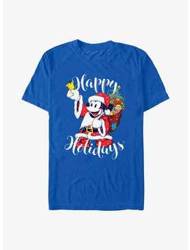 Disney Mickey Mouse Happy Holidays Santa Mickey T-Shirt, , hi-res
