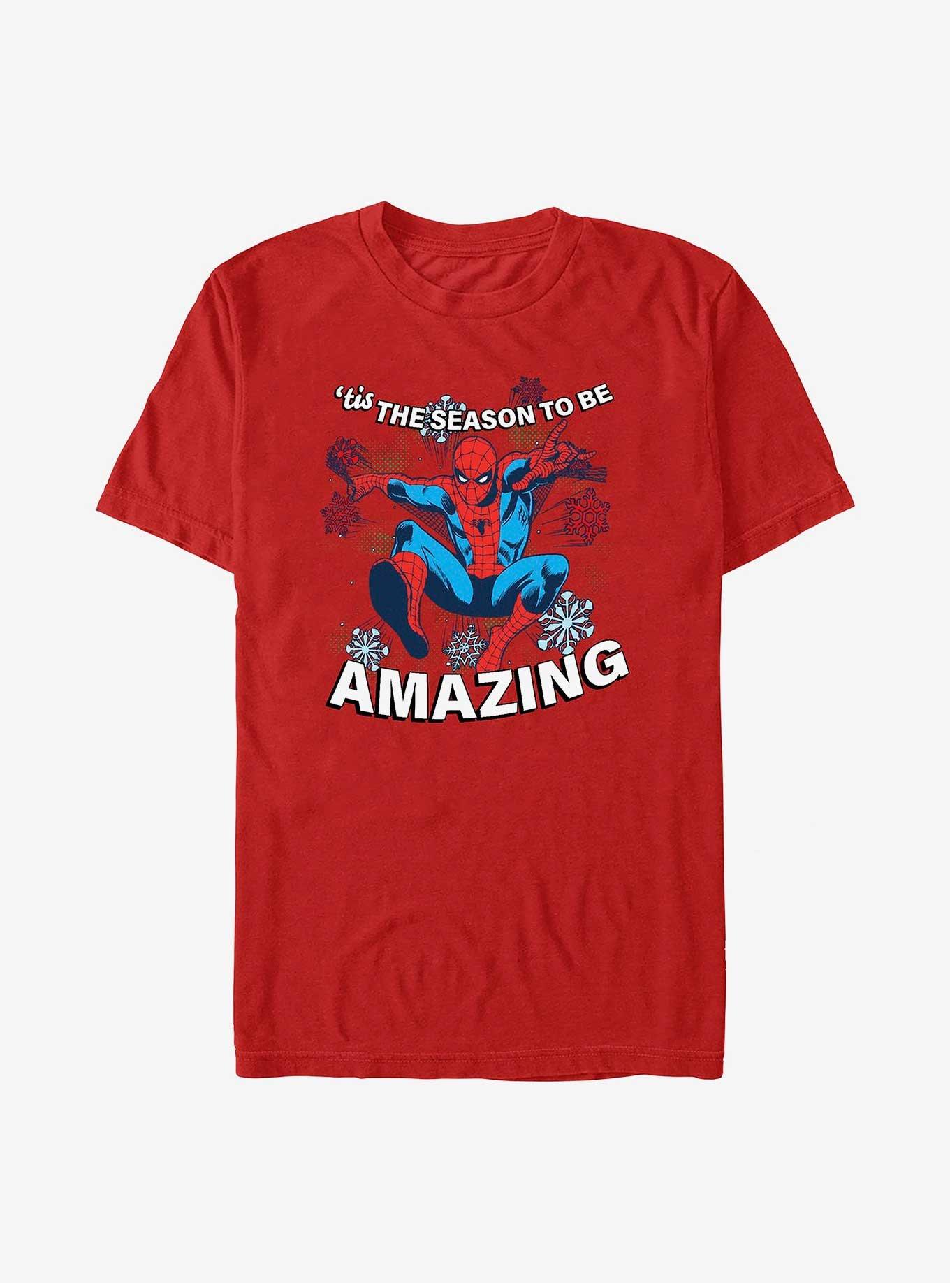 Marvel Holiday Spider-Man T-Shirt, , hi-res