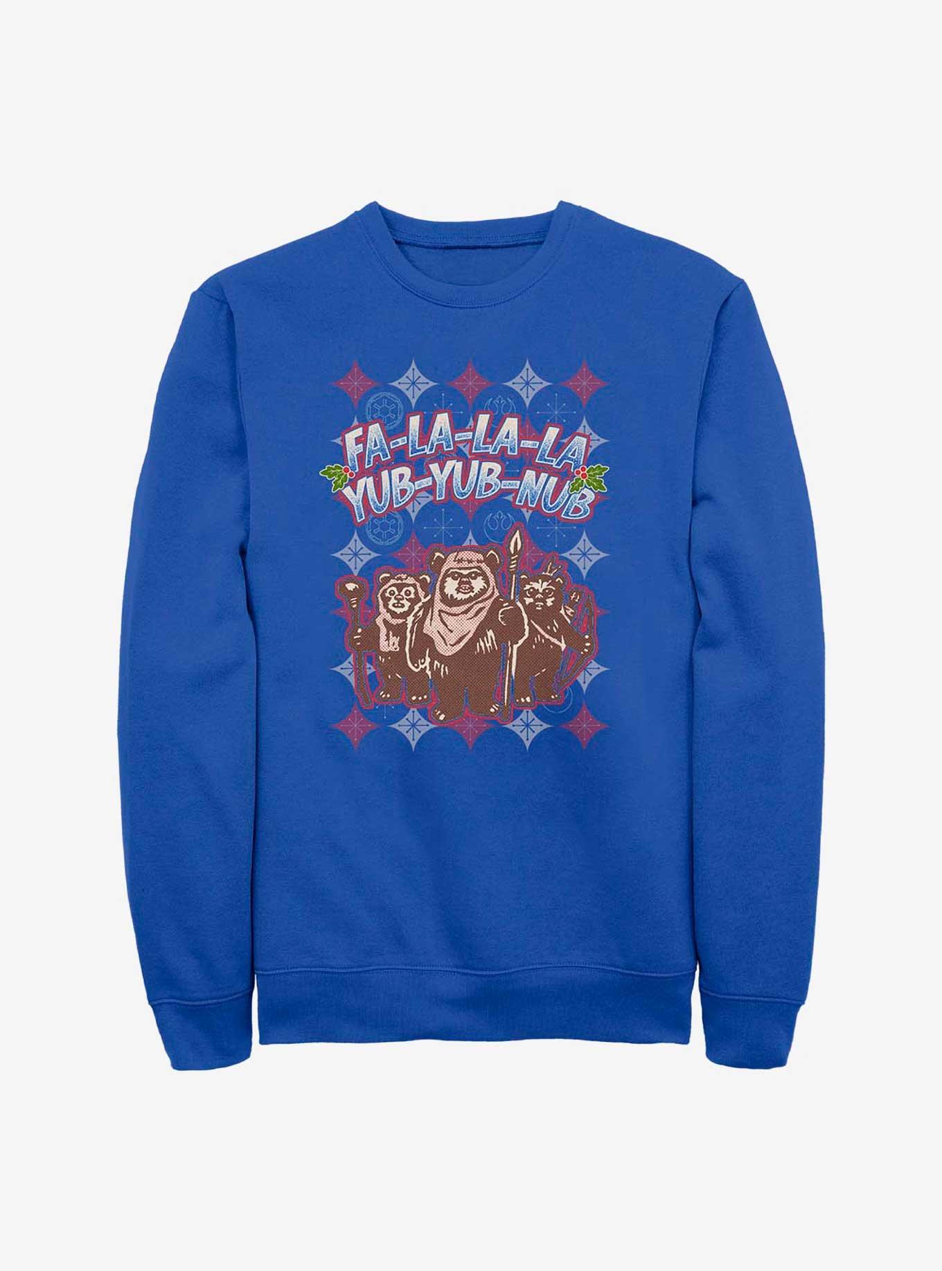 Star Wars Ewok Holiday Festivities Sweatshirt, , hi-res