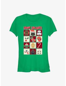 Star Wars Holiday Icons Girls T-Shirt, , hi-res