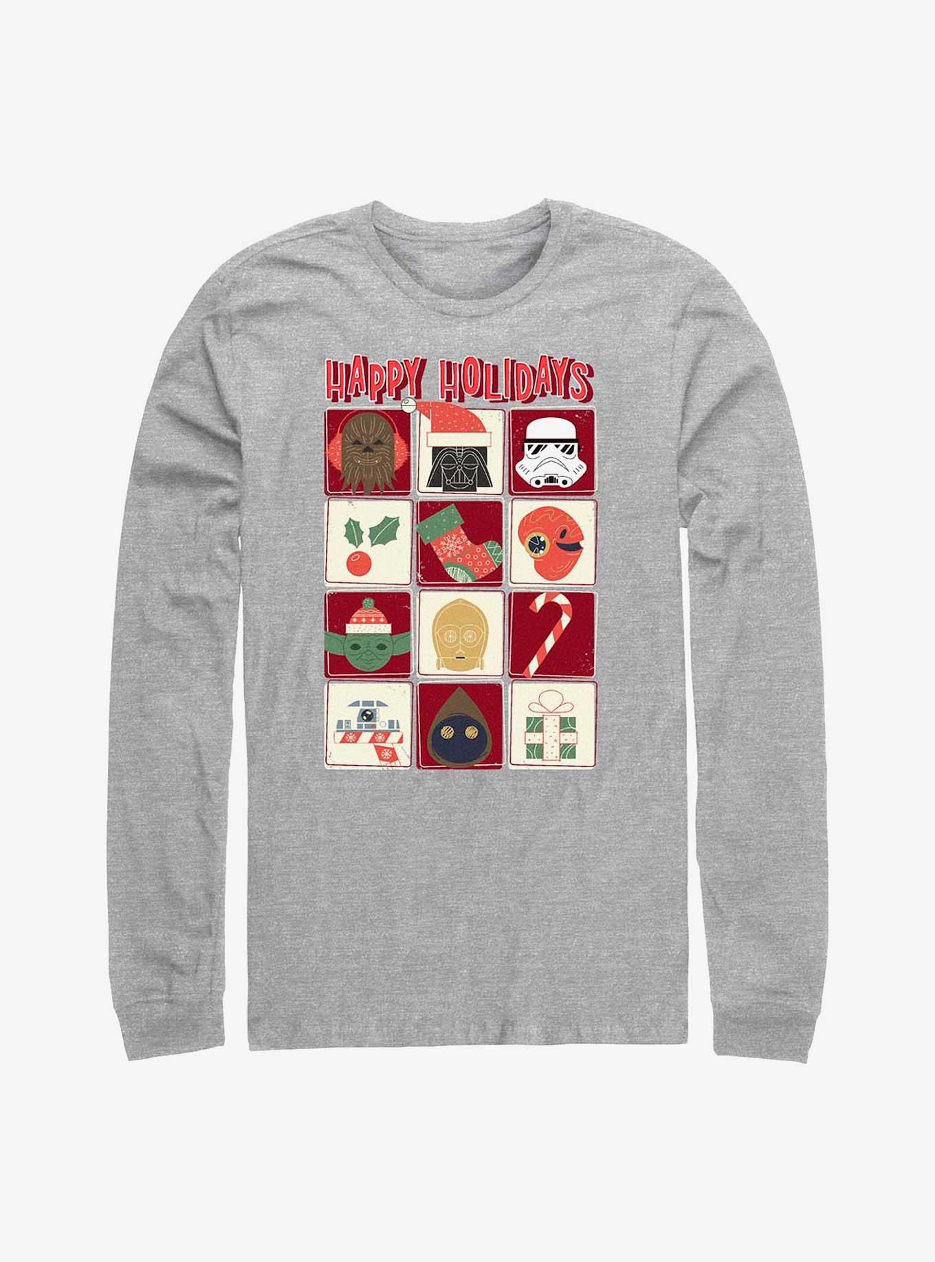 Star Wars Holiday Icons Long-Sleeve T-Shirt, , hi-res