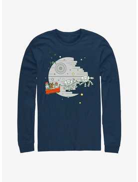 Star Wars Christmas Death Star Long-Sleeve T-Shirt, , hi-res