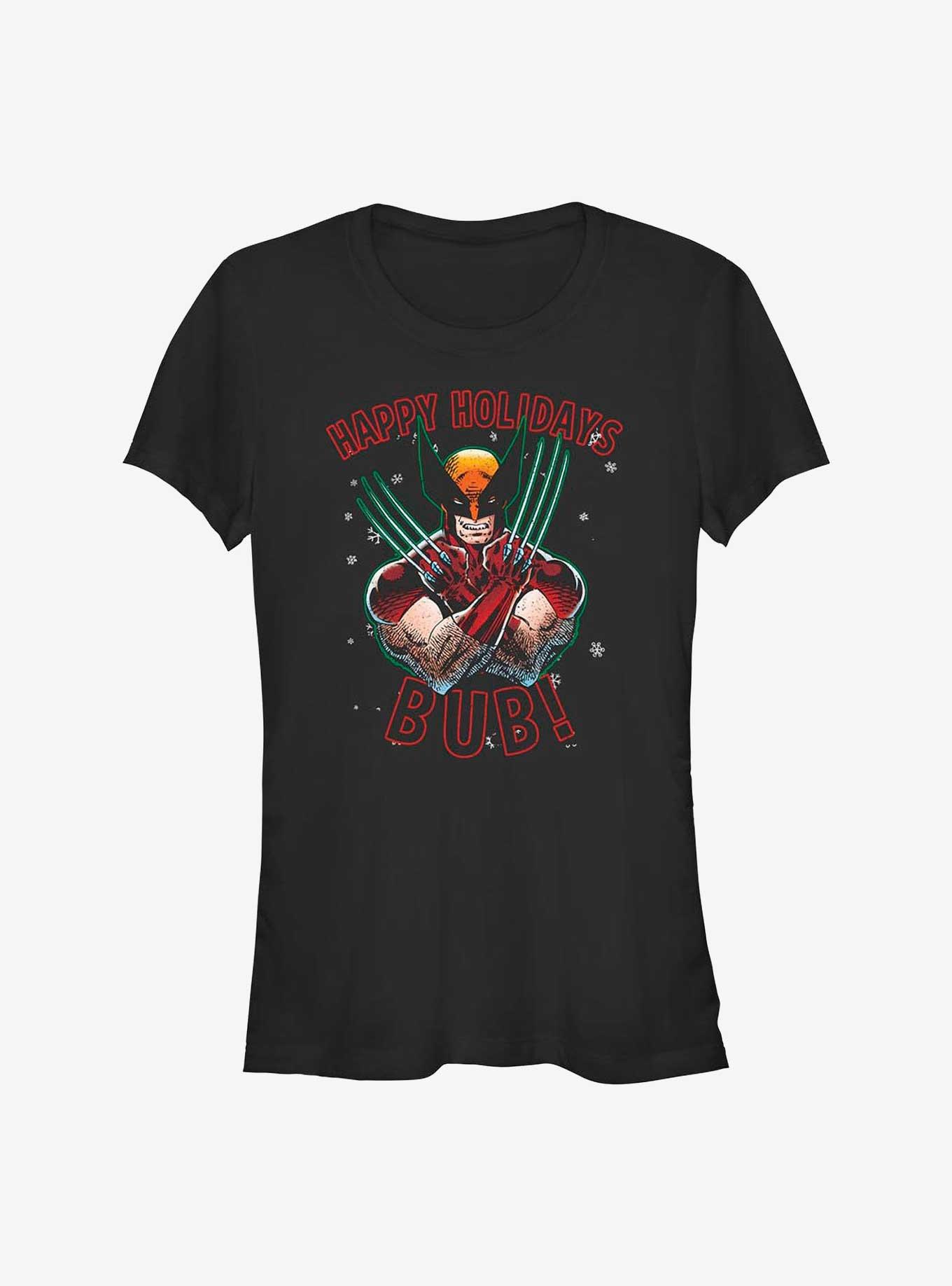 Marvel X-Men Wolverine Holidays Girls T-Shirt