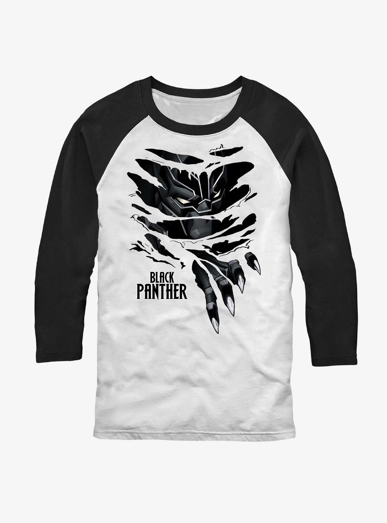 Marvel Black Panther Claws Breakthrough Raglan T-Shirt, , hi-res