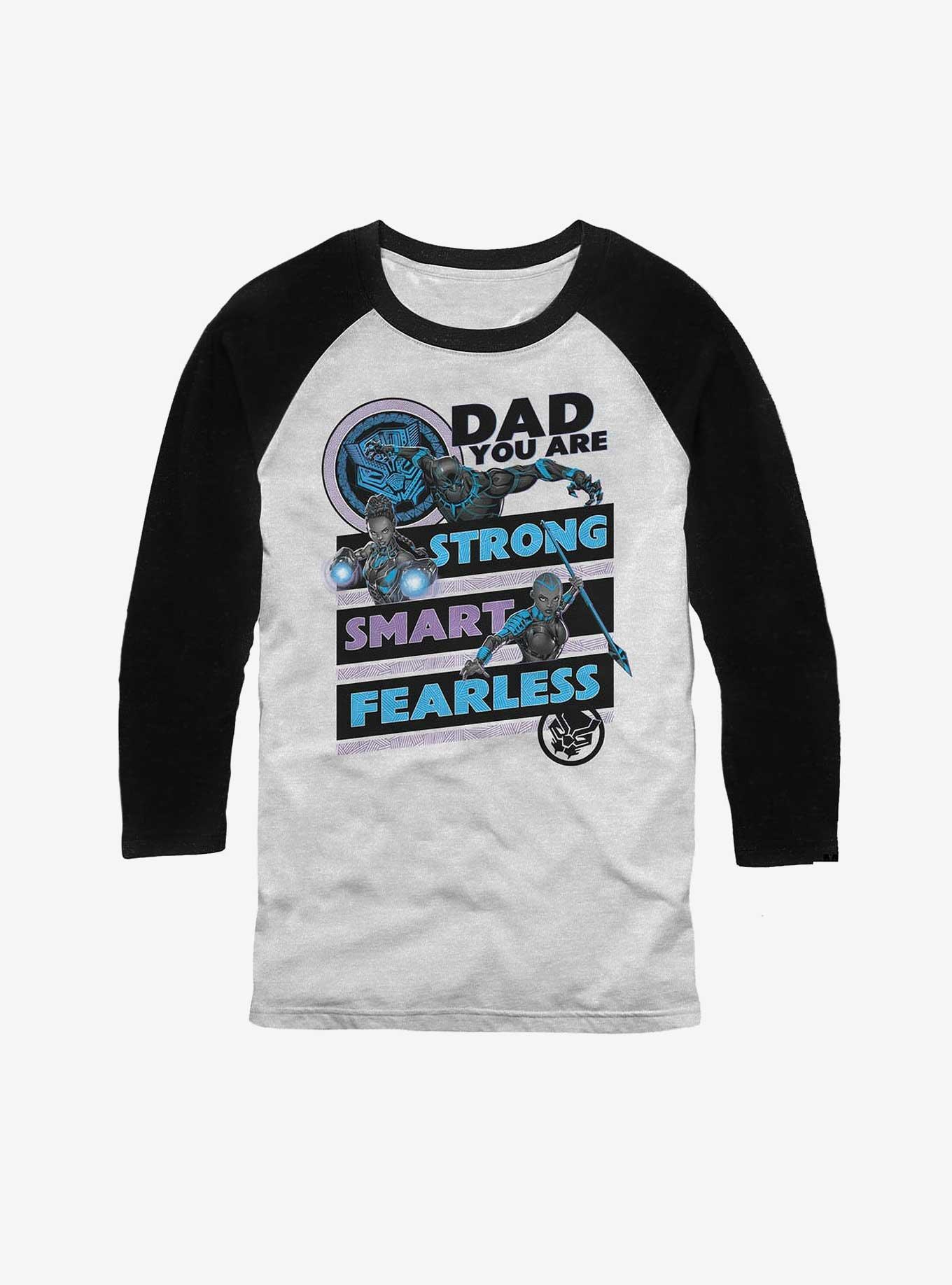 Marvel Black Panther Dad Qualities Raglan T-Shirt, , hi-res