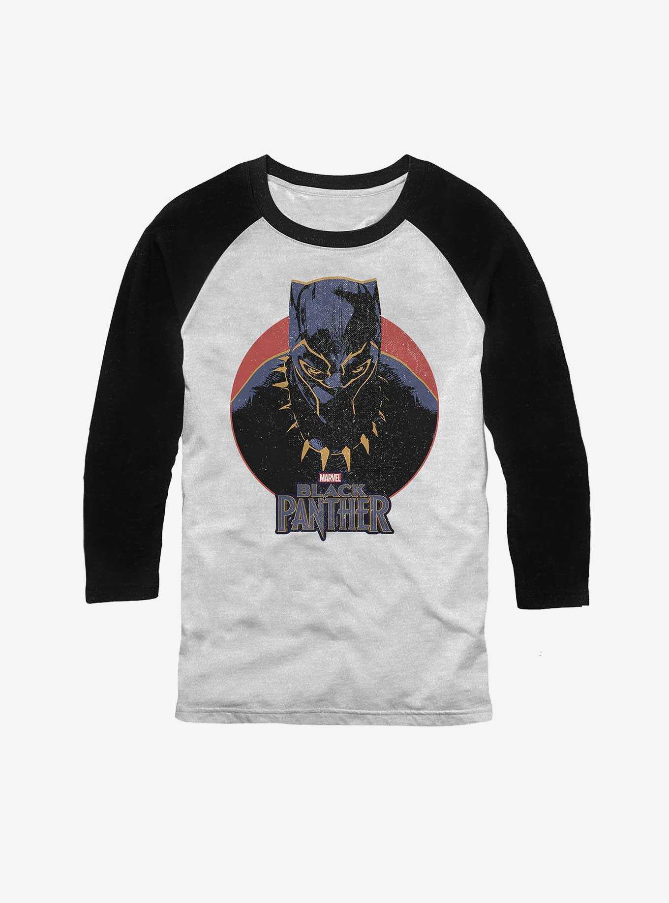 Marvel Black Panther Retro Panther Raglan T-Shirt, , hi-res