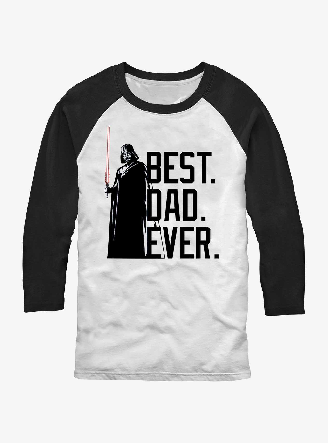 Star Wars Bestest Dad Vader Raglan T-Shirt, , hi-res