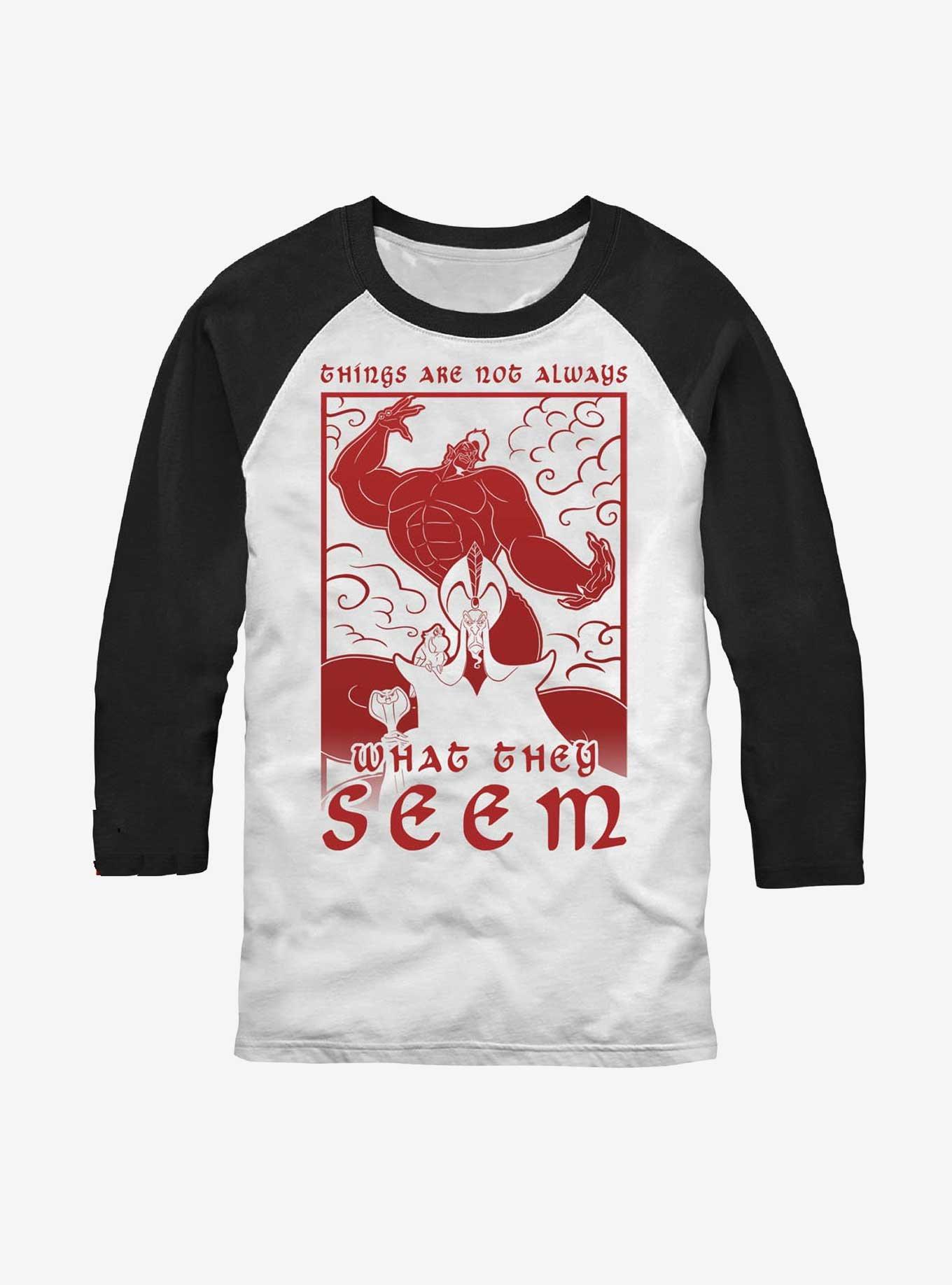 Disney Villains Jafar Evil Genie Raglan T-Shirt, , hi-res