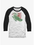 Disney Villains Maleficent Dragon Raglan T-Shirt, WHTBLK, hi-res