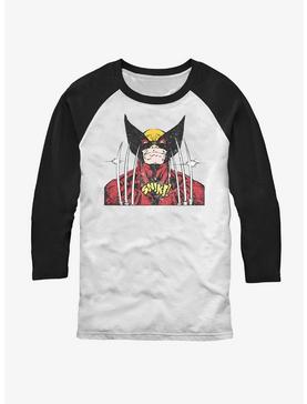 Marvel Wolverine Claws Out Raglan T-Shirt, , hi-res