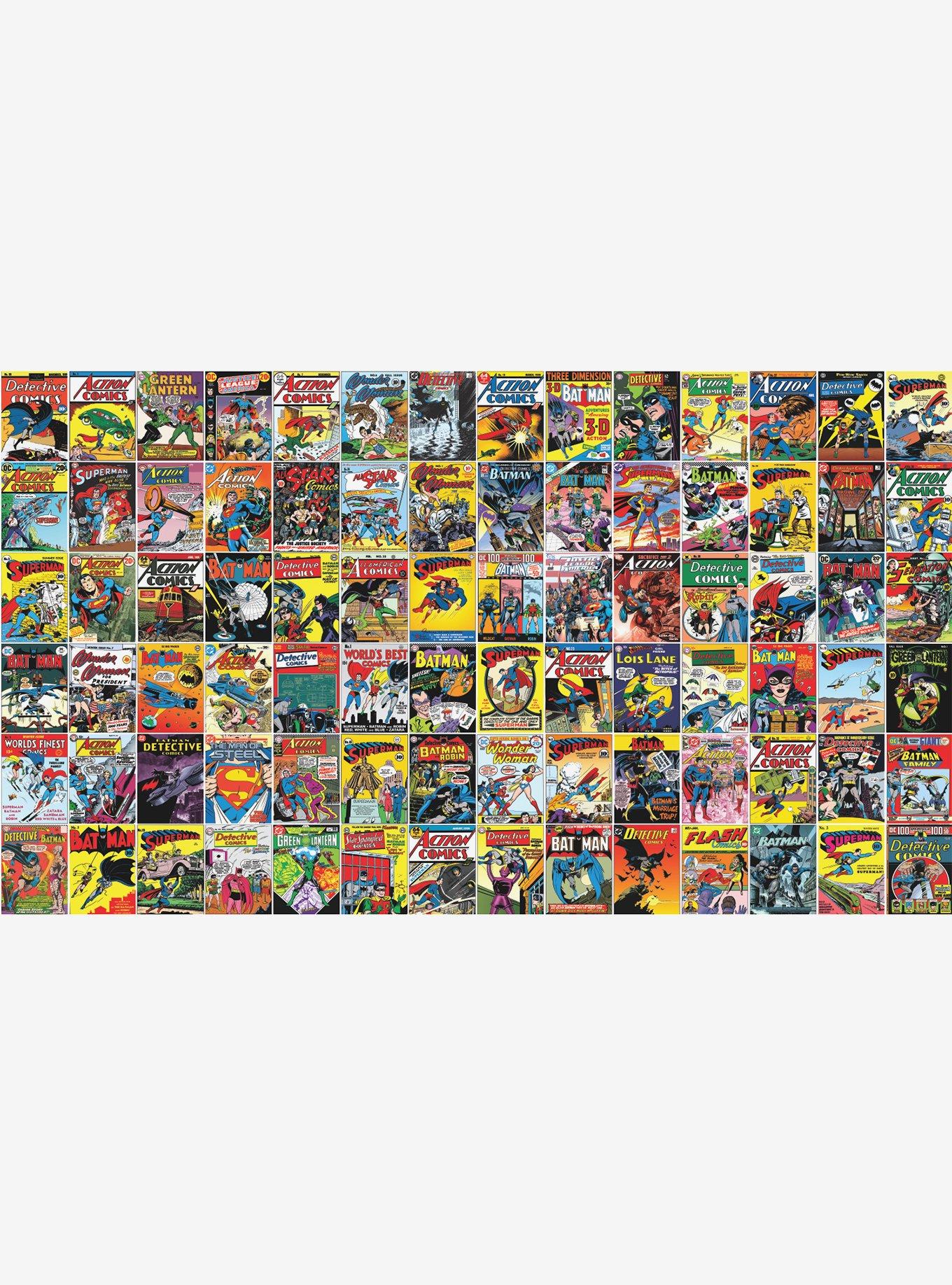 DC Comics Classic Covers Peel & Stick Mural, , hi-res