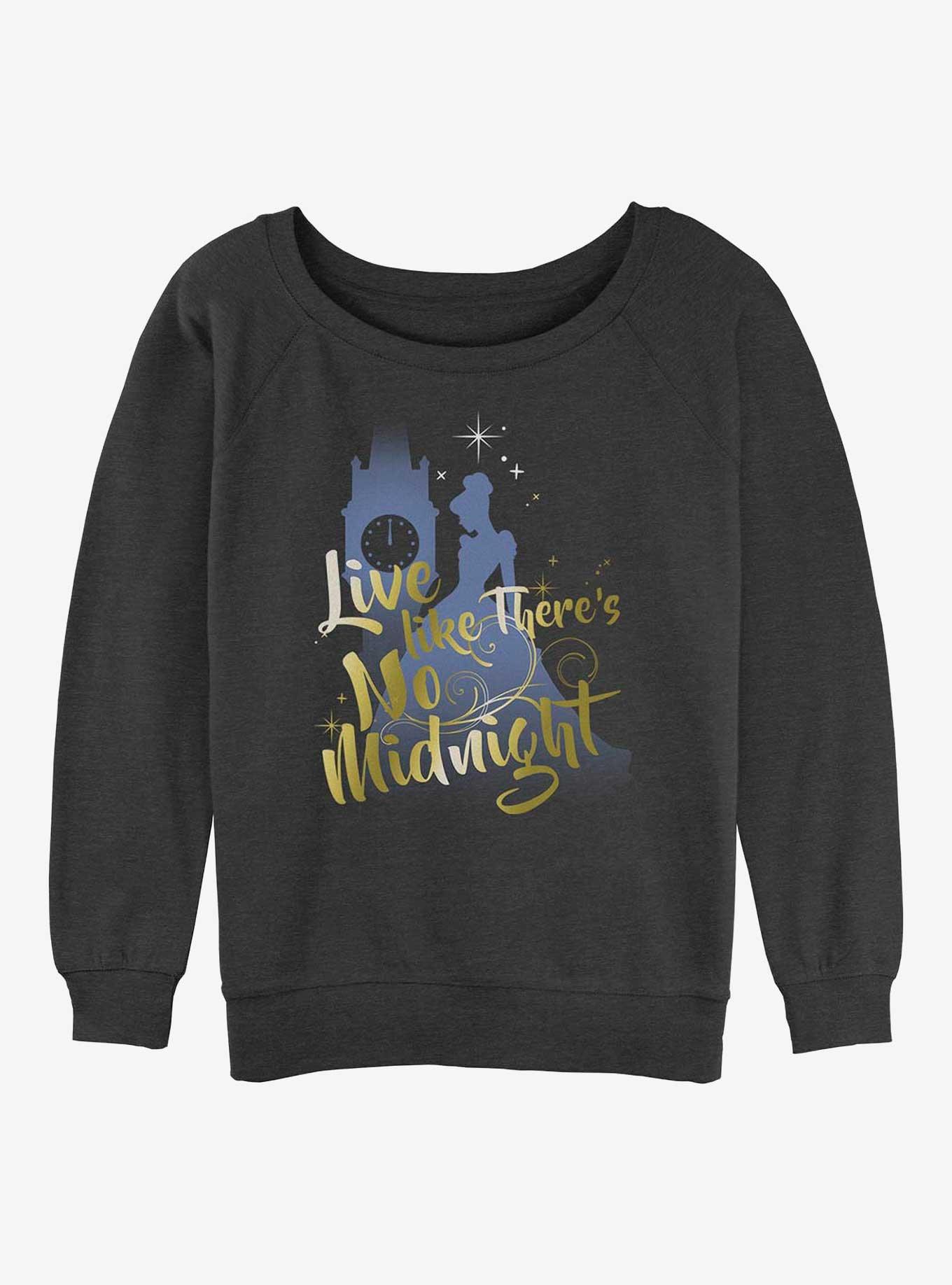 Disney Cinderella No Midnight Girls Slouchy Sweatshirt, , hi-res