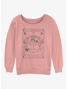 Disney Hocus Pocus The Sisters Tarot Girls Slouchy Sweatshirt, , hi-res