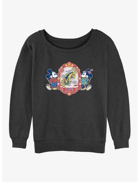 Disney Mickey Mouse Care About You Girls Slouchy Sweatshirt, , hi-res