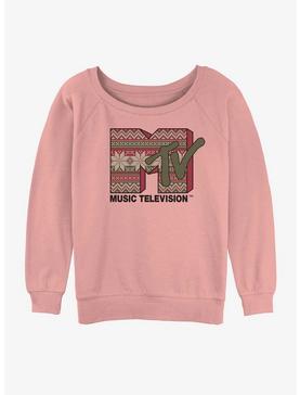 MTV Christmas Girls Slouchy Sweatshirt, , hi-res