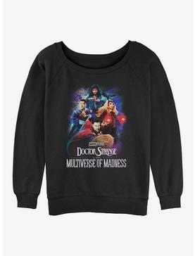 Marvel Doctor Strange in the Multiverse of Madness Poster Group Girls Slouchy Sweatshirt, , hi-res