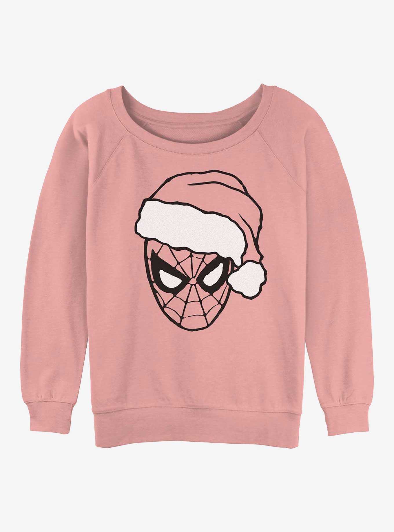Marvel Spider-Man Christmas Spidey Girls Slouchy Sweatshirt, , hi-res