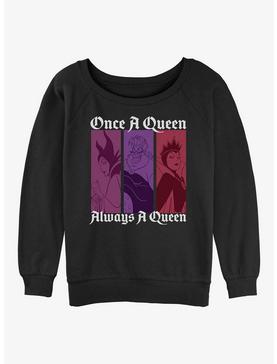 Disney Villains Always A Queen Girls Slouchy Sweatshirt, , hi-res