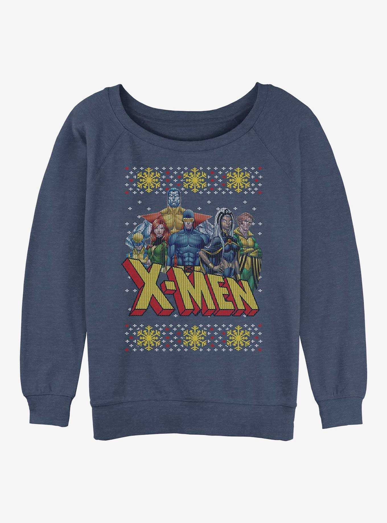 Marvel X-Men Hero Group Girls Slouchy Sweatshirt, , hi-res