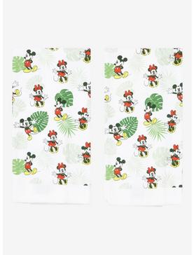 Disney Mickey Mouse & Minnie Mouse Tropical Kitchen Towel Set, , hi-res