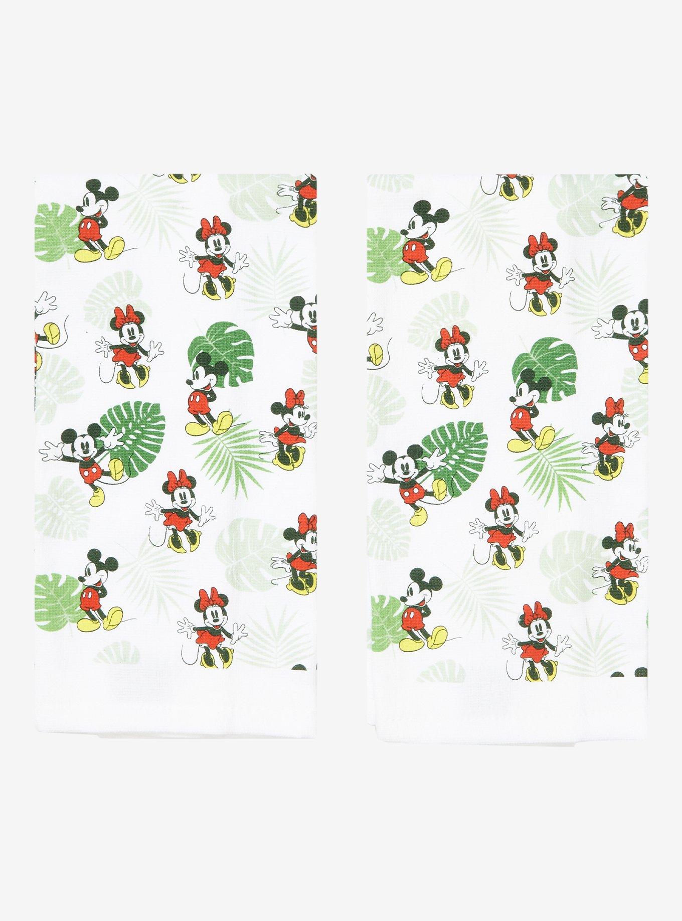 mickey and minnie dish towels