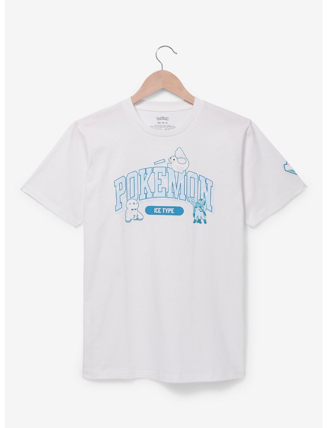 Pokémon Ice Type Women's T-Shirt - BoxLunch Exclusive, OFF WHITE, hi-res
