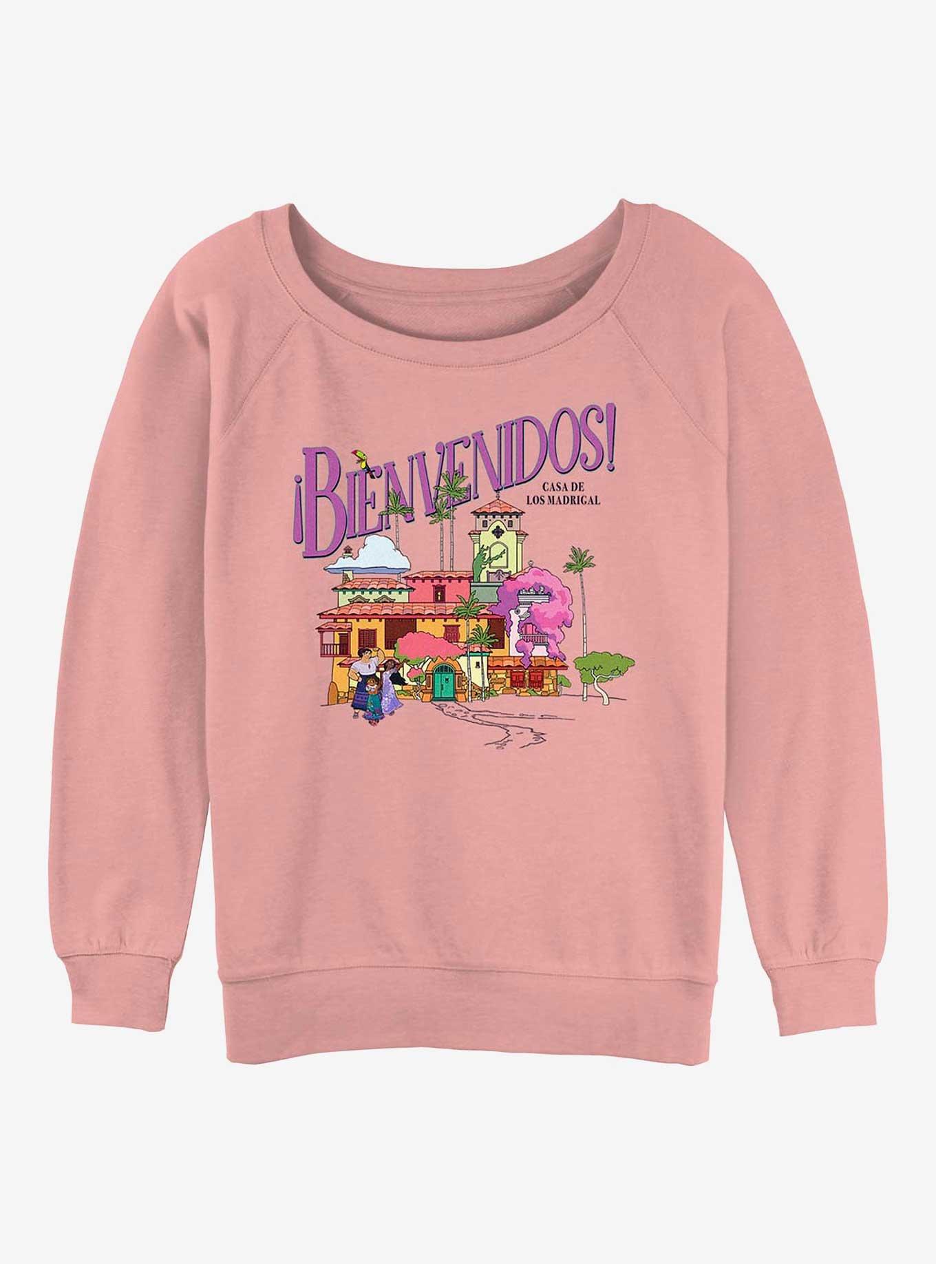 Disney Encanto Destination Casa Girls Slouchy Sweatshirt