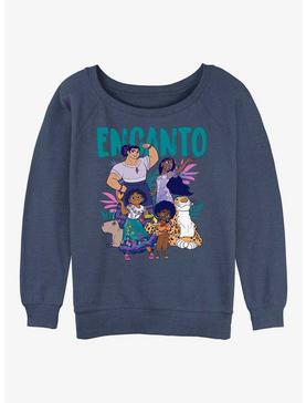 Disney Encanto Family Together Girls Slouchy Sweatshirt, , hi-res