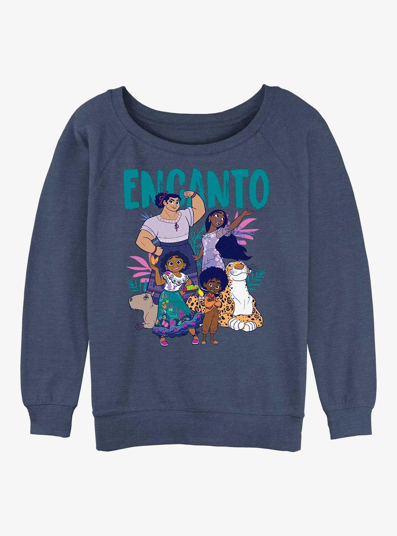 Disney Encanto Family Together Girls Slouchy Sweatshirt, , hi-res