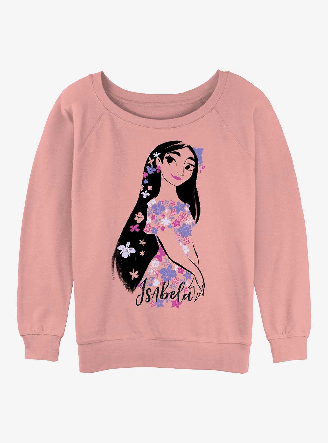 Disney Encanto Isabela Girls Slouchy Sweatshirt, , hi-res