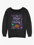 Disney Encanto Magic of Family Girls Slouchy Sweatshirt, BLACK, hi-res