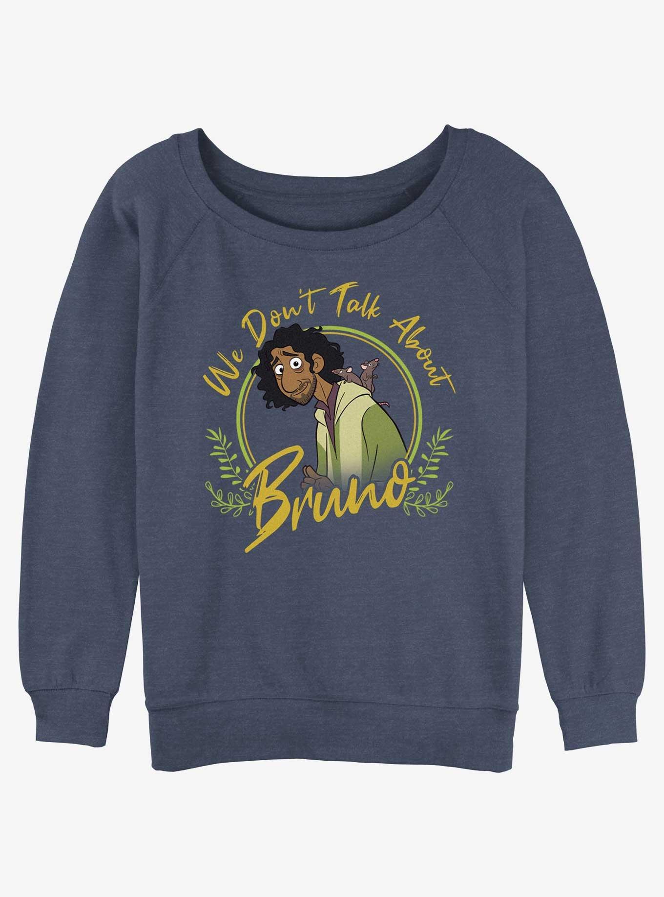 Disney Encanto We Don't Talk About Bruno Girls Slouchy Sweatshirt, , hi-res