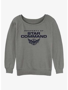 Disney Pixar Lightyear Property of Star Command Girls Slouchy Sweatshirt, , hi-res