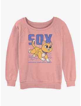 Disney Pixar Lightyear Sox Companion Cat Girls Slouchy Sweatshirt, , hi-res