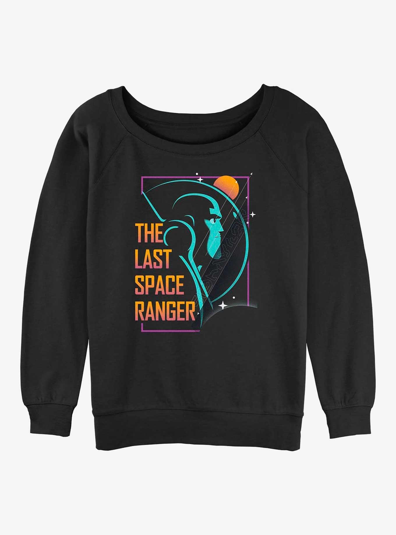 Disney Pixar Lightyear The Last Space Ranger Girls Slouchy Sweatshirt, BLACK, hi-res