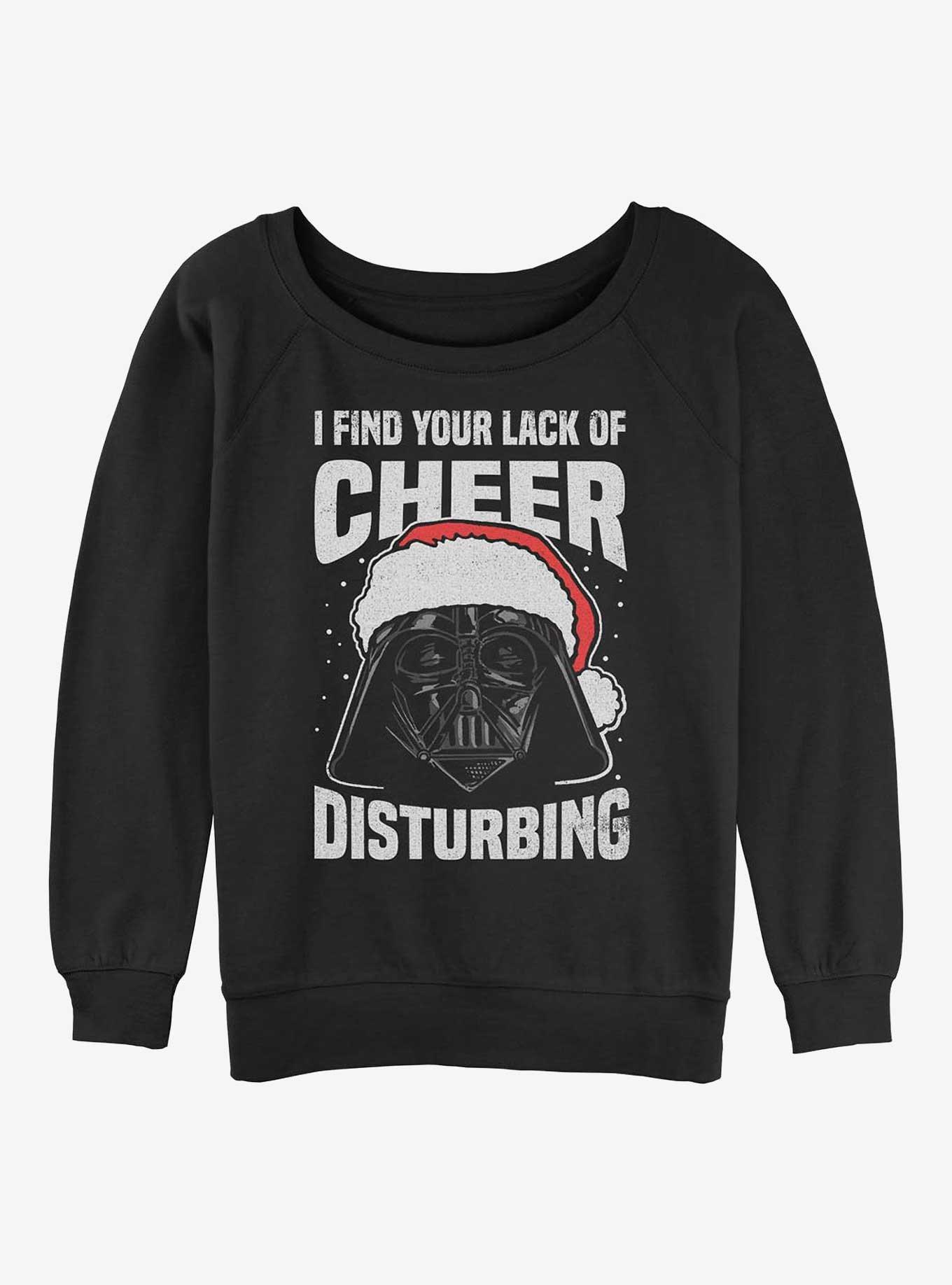 Star Wars Darth Vader Lack of Cheer Girls Slouchy Sweatshirt, , hi-res