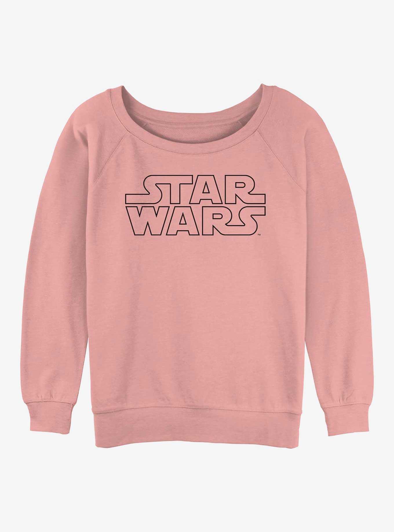 Star Wars Logo Girls Slouchy Sweatshirt, , hi-res