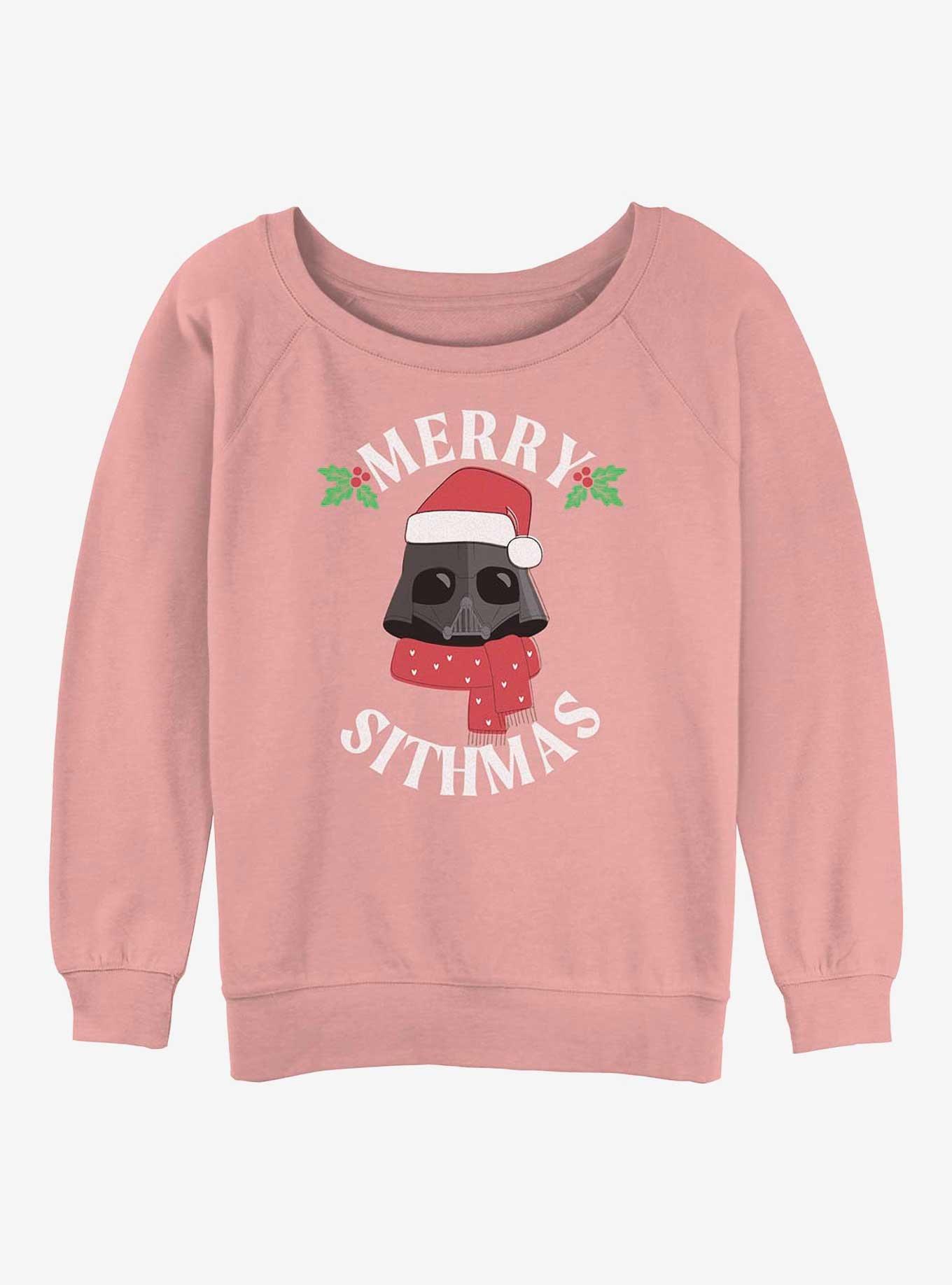 Star Wars Merry Sithmas Girls Slouchy Sweatshirt