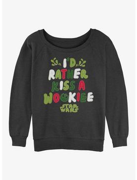 Star Wars Wookie Kiss Girls Slouchy Sweatshirt, , hi-res