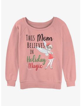 Disney Tinker Bell Holiday Magic Mom Girls Slouchy Sweatshirt, , hi-res