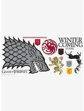 Plus Size Game Of Thrones Winter Is Coming Stark Giant Peel & Stick Wall Decals, , hi-res